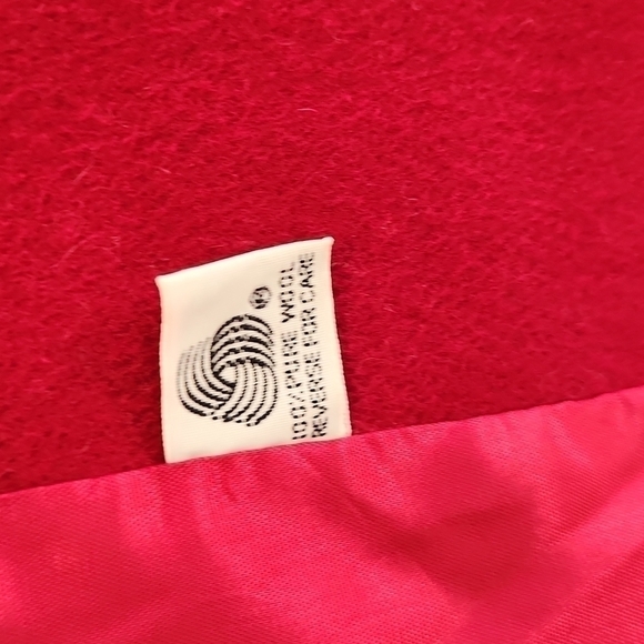 100% wool full length coat vintage made in USA.  EUC - Picture 4 of 9